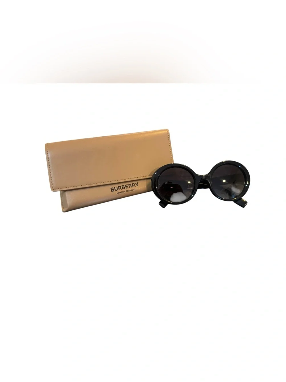NEW IN BOX women’s AUTHENTIC BURBERRY 52mm Round Oversize Sunglasses 4314 30018G
